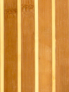 Dvojfarebná bambusová roleta lepená na textil